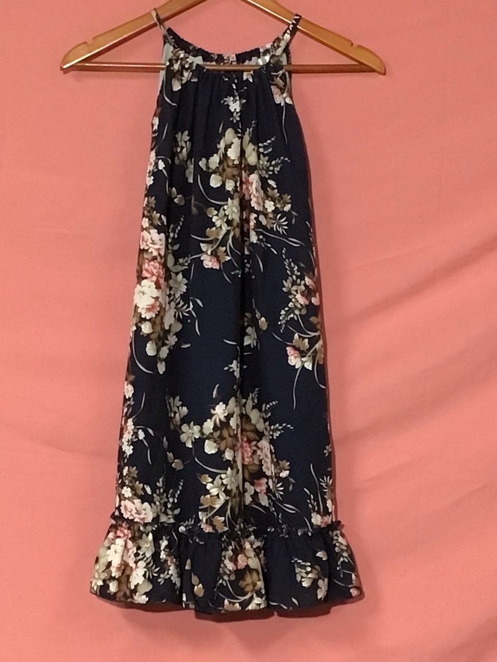 Arshiner Girls Summer Dress Halter Neck Sundress A-Line Swing Party Dress